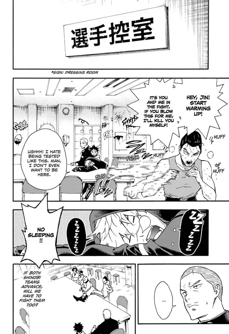 Tokyo Shinobi Squad Chapter 15 page 12 - Chapter 15: Shinobi vs. Cyborg