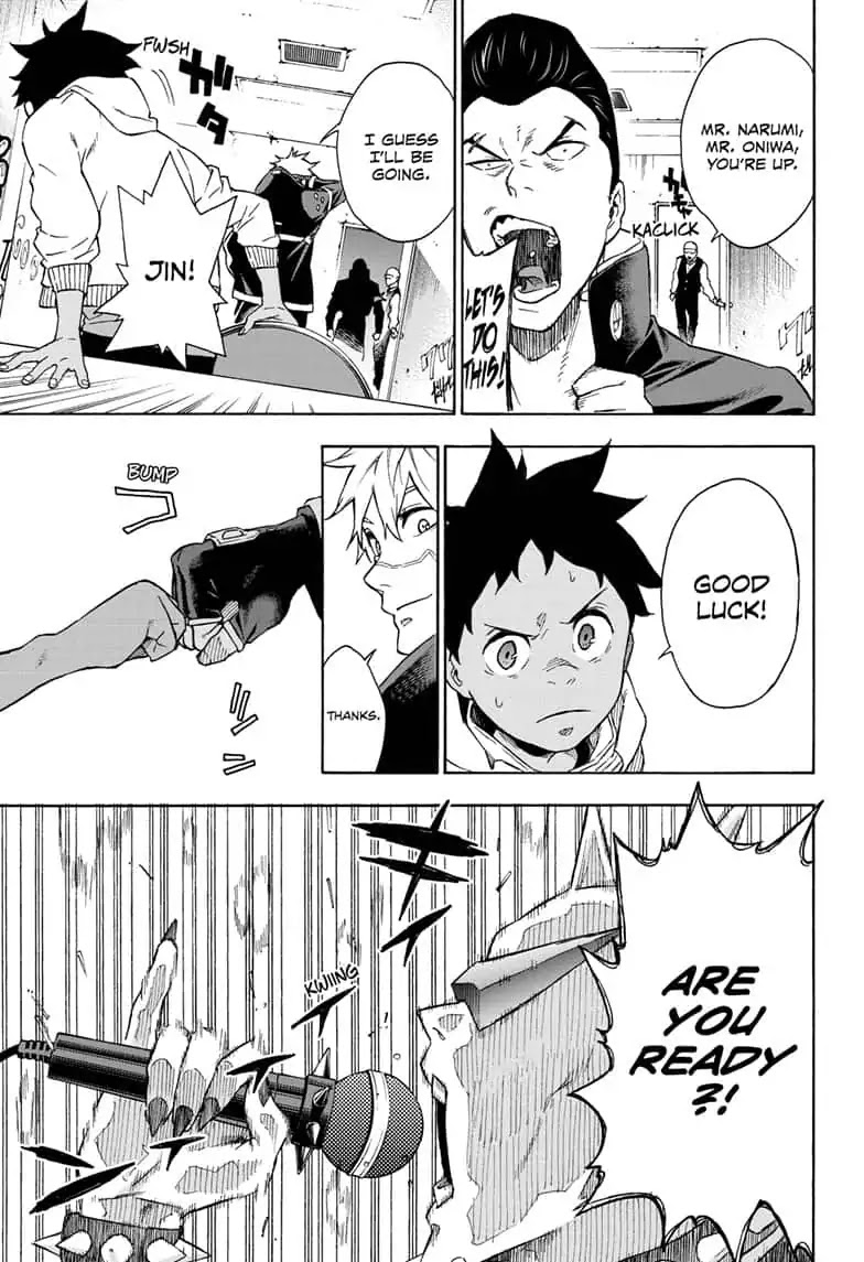 Tokyo Shinobi Squad Chapter 15 page 13 - Chapter 15: Shinobi vs. Cyborg