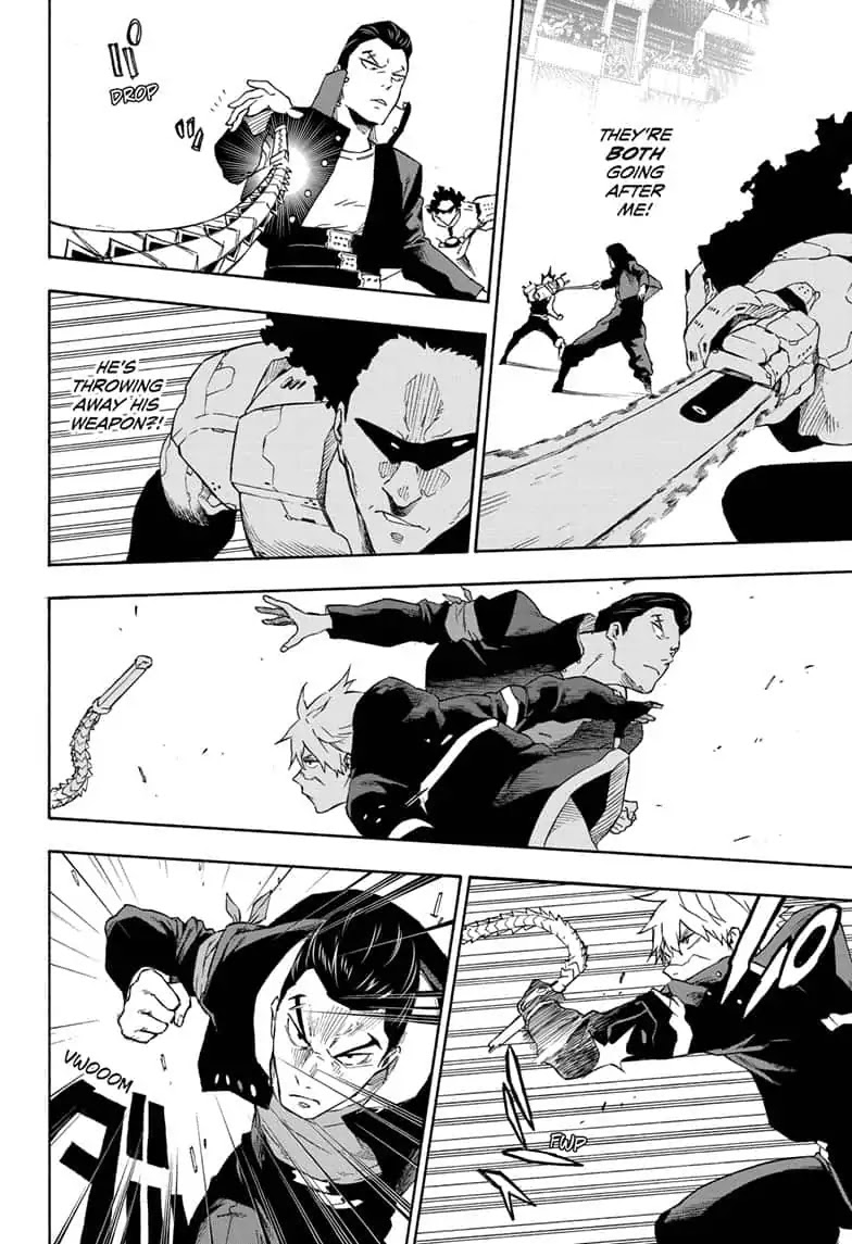 Tokyo Shinobi Squad Chapter 15 page 18 - Chapter 15: Shinobi vs. Cyborg
