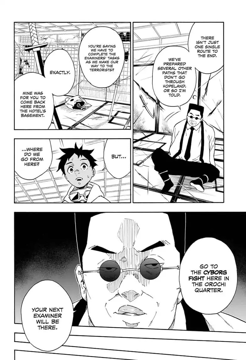 Tokyo Shinobi Squad Chapter 15 page 4 - Chapter 15: Shinobi vs. Cyborg