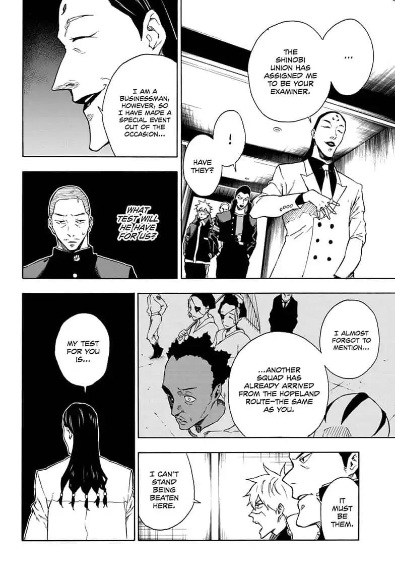 Tokyo Shinobi Squad Chapter 15 page 8 - Chapter 15: Shinobi vs. Cyborg