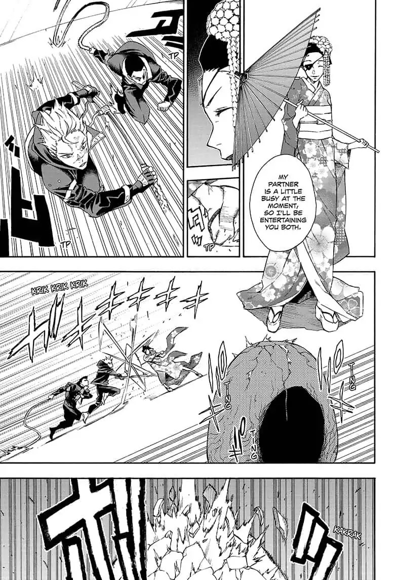 Tokyo Shinobi Squad Chapter 16 page 11 - Chapter 16: Clash!