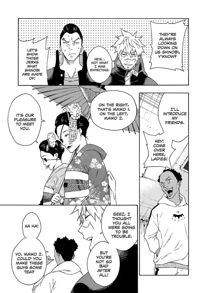 Tokyo Shinobi Squad Chapter 16 page 3 - Chapter 16: Clash!