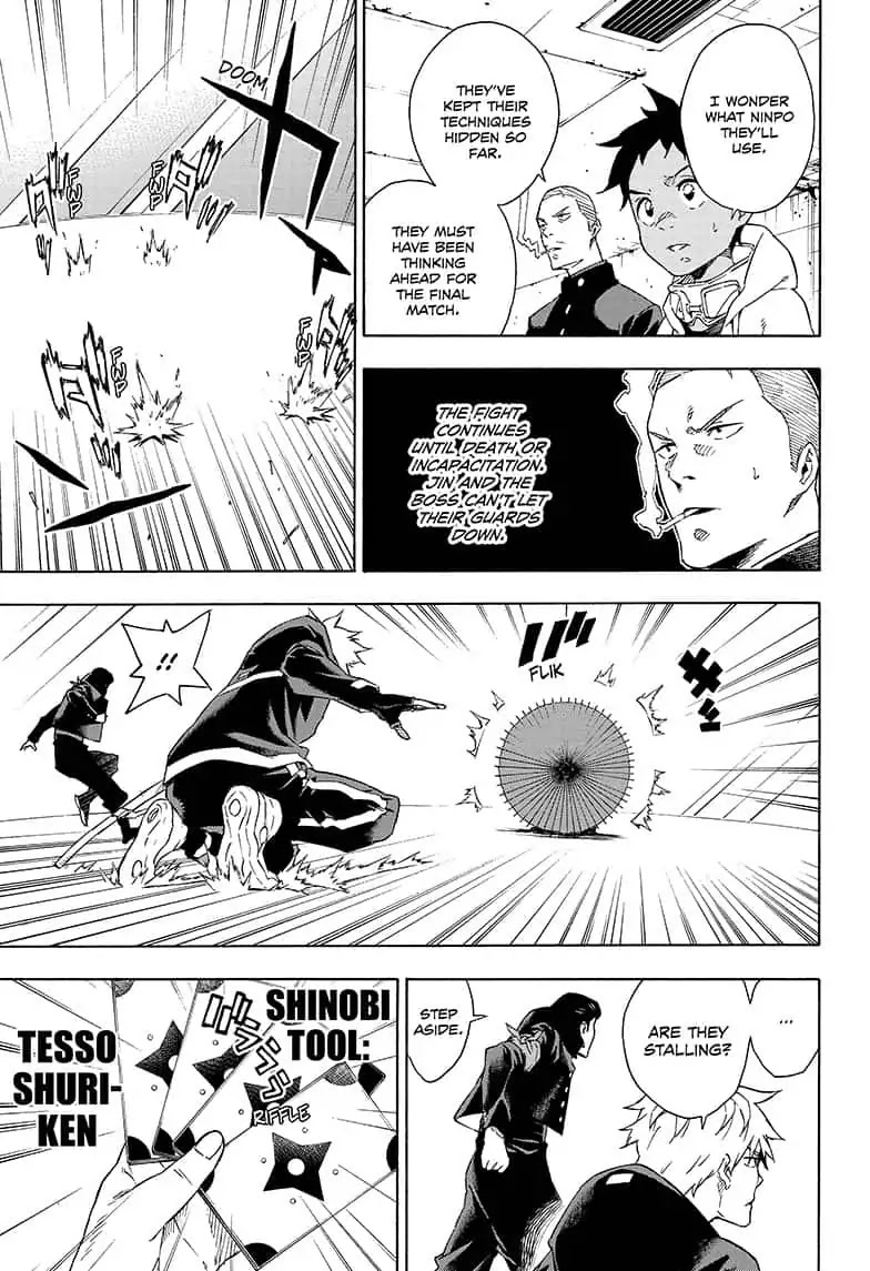 Tokyo Shinobi Squad Chapter 16 page 9 - Chapter 16: Clash!