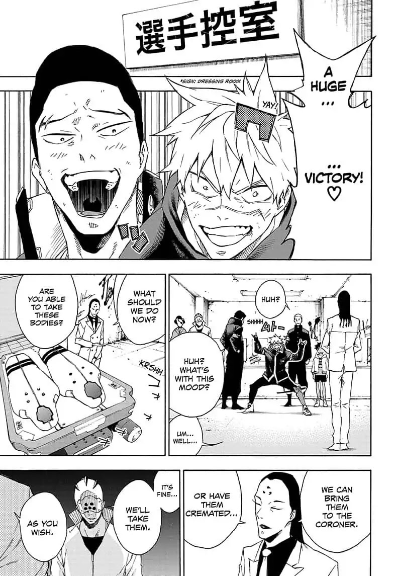 Tokyo Shinobi Squad Chapter 17 page 13 - Chapter 17: The Ultimate Decision
