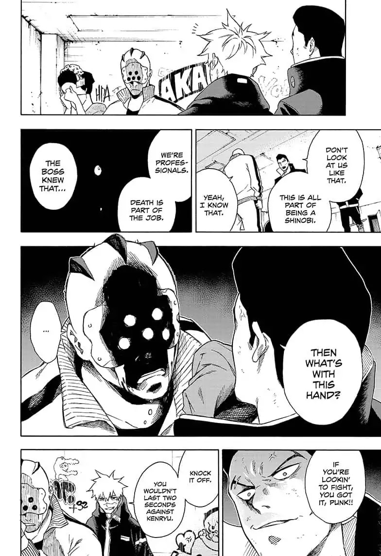 Tokyo Shinobi Squad Chapter 17 page 14 - Chapter 17: The Ultimate Decision