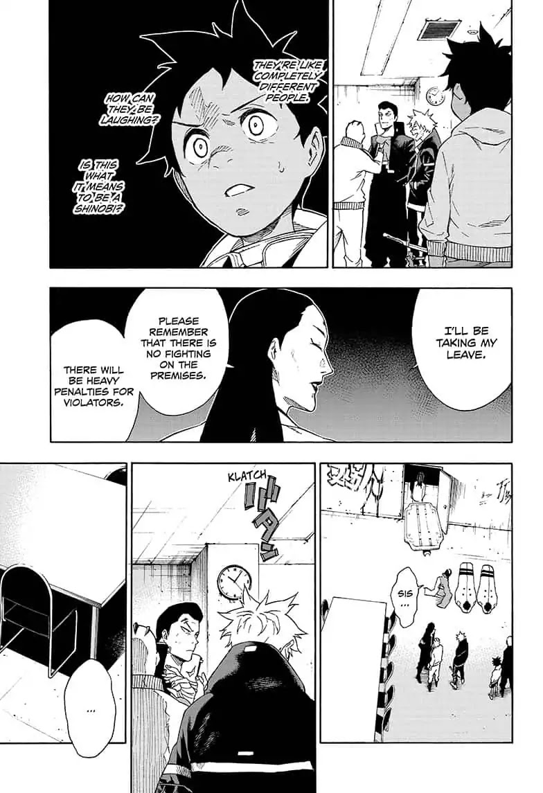 Tokyo Shinobi Squad Chapter 17 page 15 - Chapter 17: The Ultimate Decision