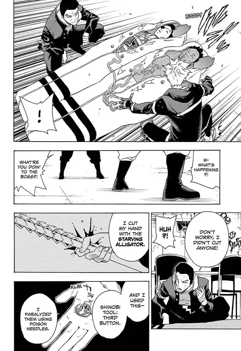 Tokyo Shinobi Squad Chapter 17 page 16 - Chapter 17: The Ultimate Decision