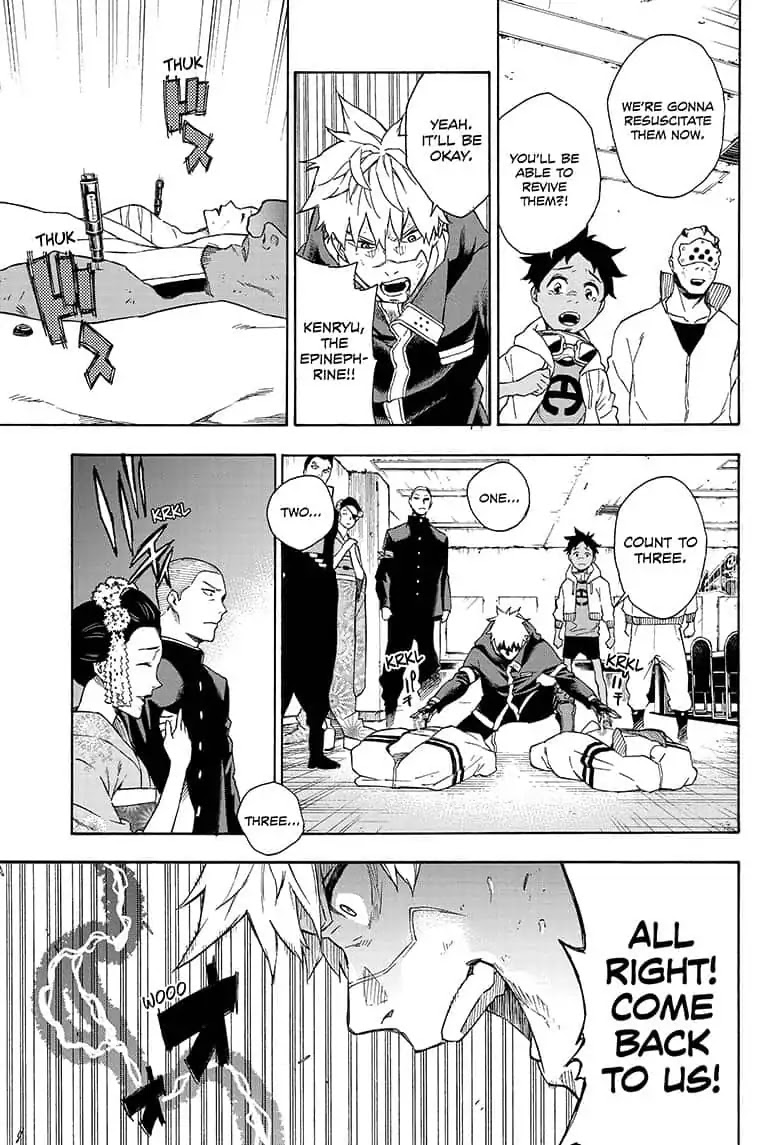 Tokyo Shinobi Squad Chapter 17 page 17 - Chapter 17: The Ultimate Decision