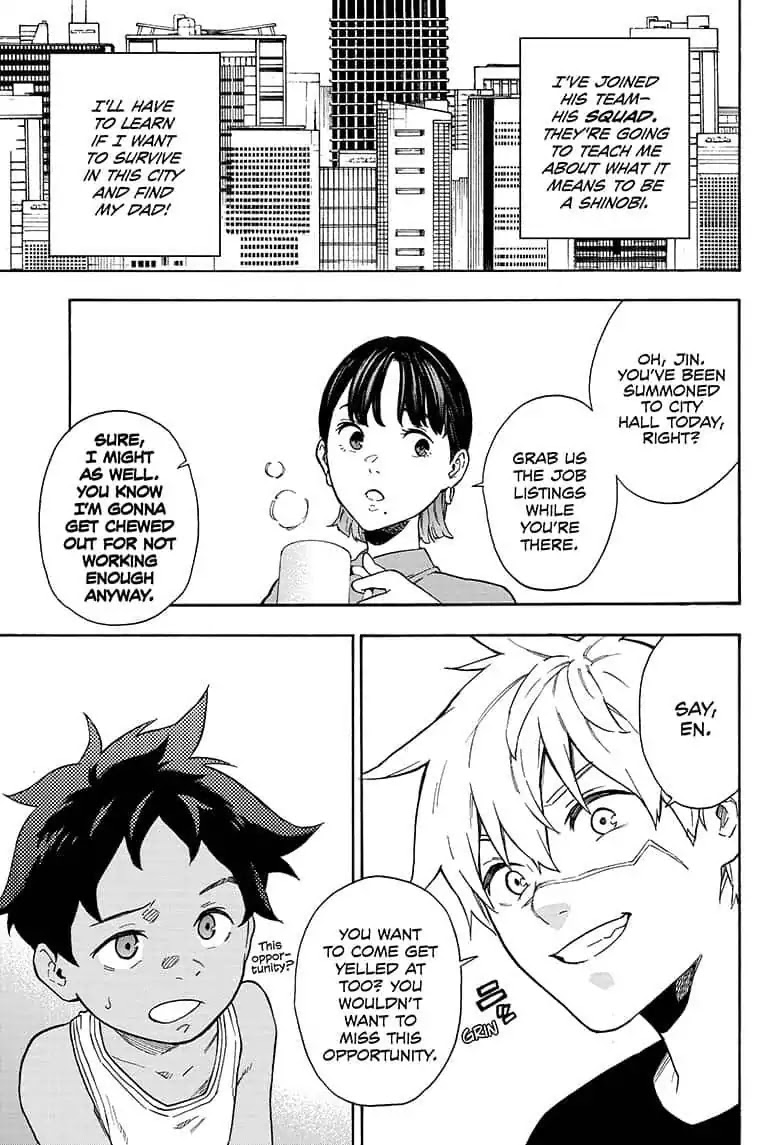 Tokyo Shinobi Squad Chapter 2 page 3 - Chapter 2: Shinobi's Creed