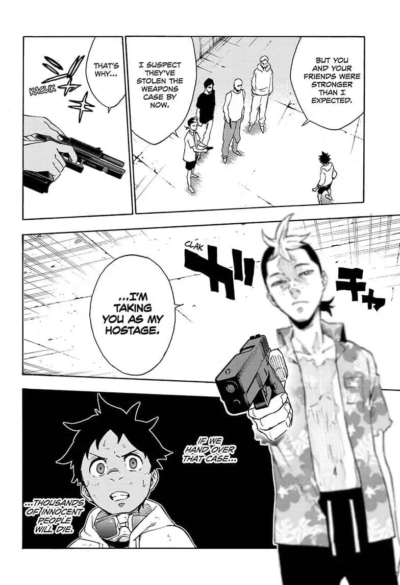 Tokyo Shinobi Squad Chapter 21 page 4 - Chapter 21: En, Captured