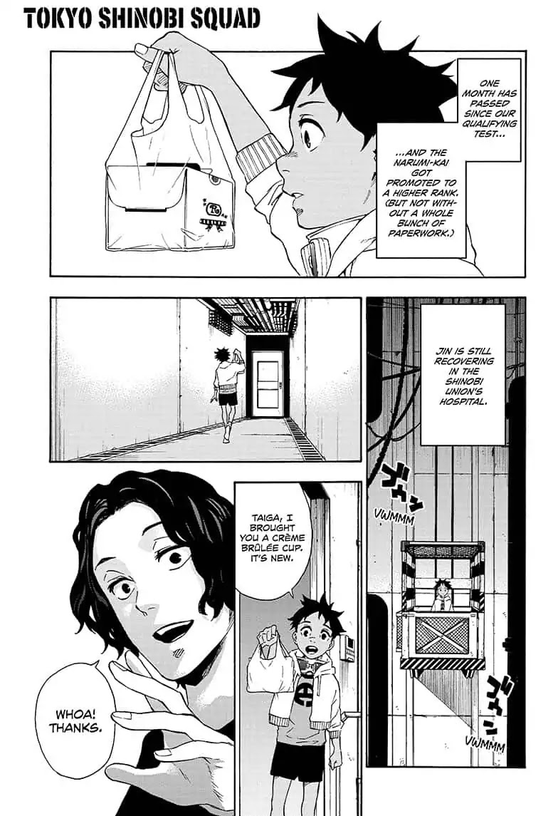 Tokyo Shinobi Squad Chapter 23 page 1 - Chapter 23: Hard to Say I'm Sorry