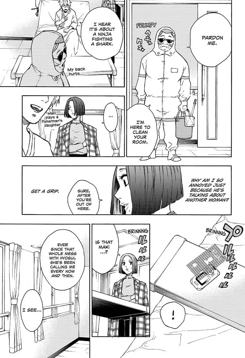 Tokyo Shinobi Squad Chapter 23 page 11 - Chapter 23: Hard to Say I'm Sorry