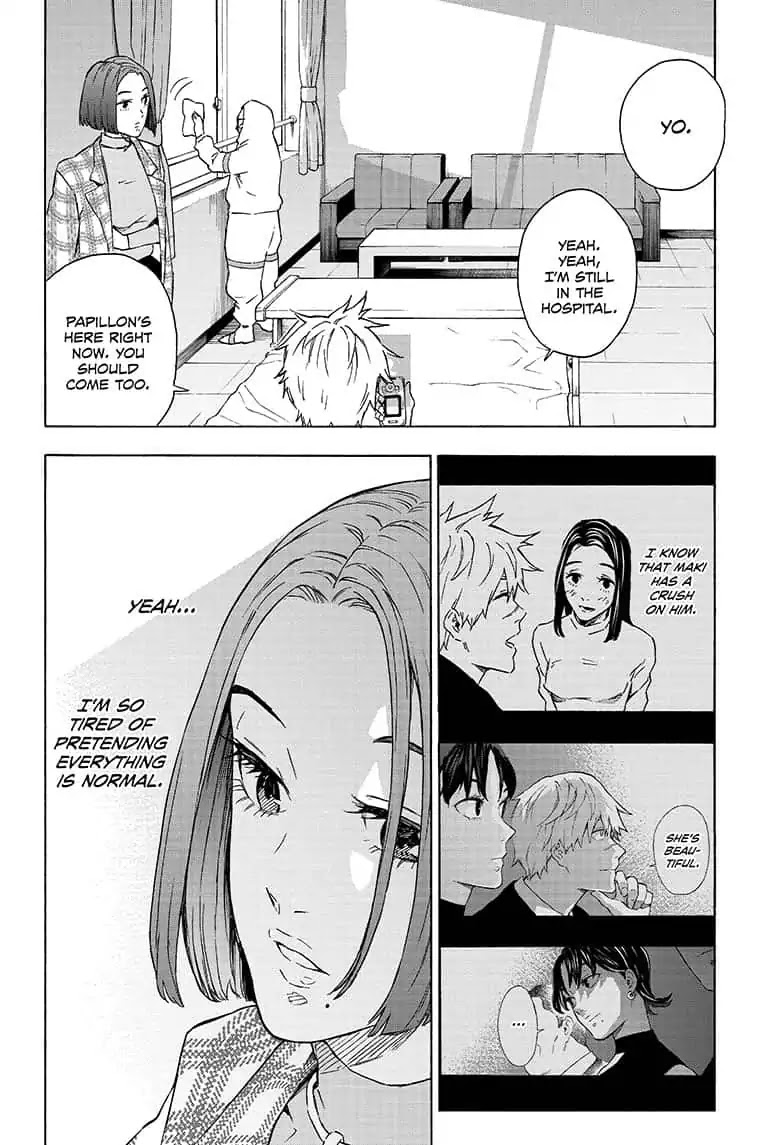 Tokyo Shinobi Squad Chapter 23 page 12 - Chapter 23: Hard to Say I'm Sorry