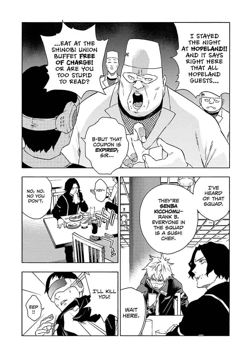 Tokyo Shinobi Squad Chapter 24 page 9 - Chapter 24: An Unlikely Encounter