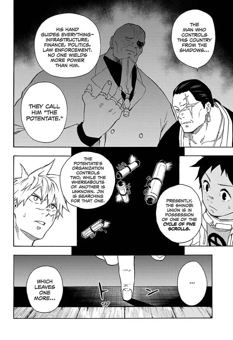 Tokyo Shinobi Squad Chapter 25 page 10 - Chapter 25: Shimon Kurohabaki
