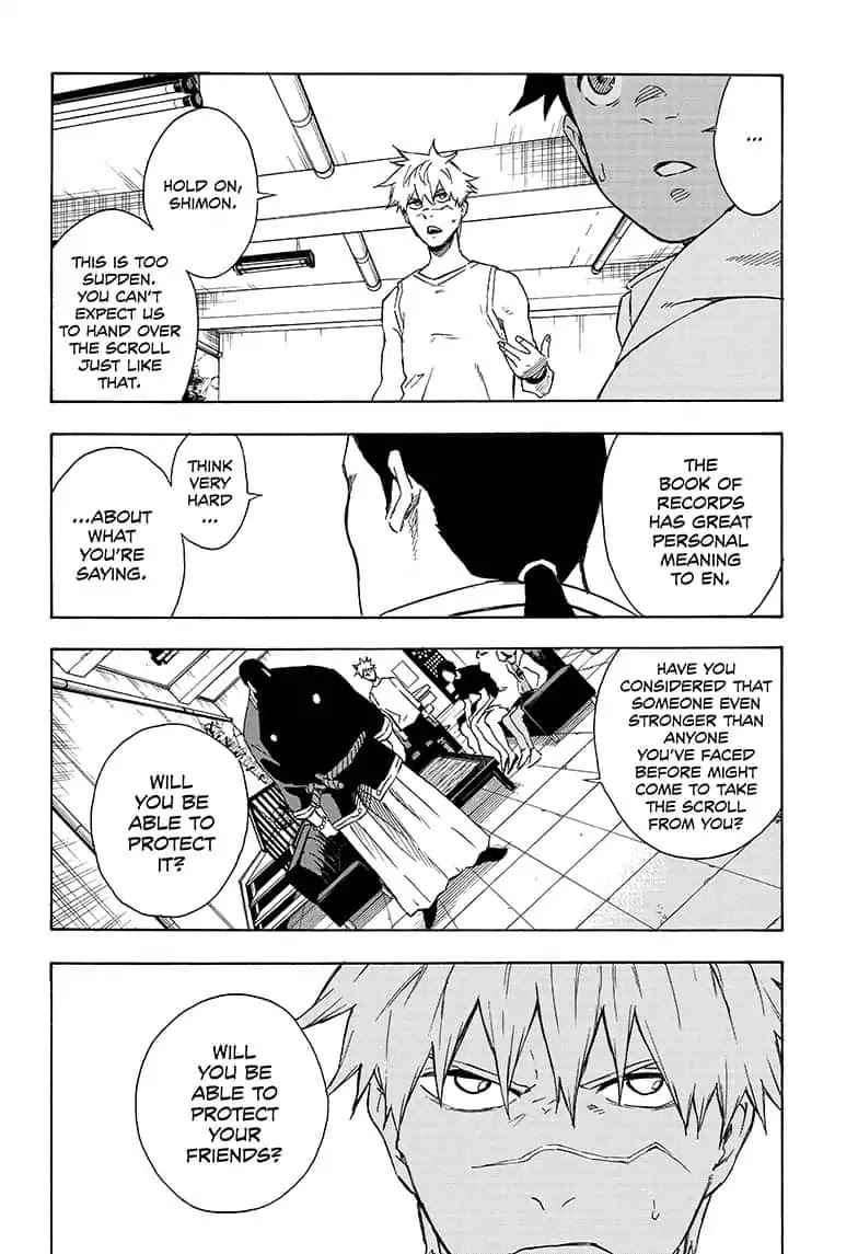 Tokyo Shinobi Squad Chapter 25 page 12 - Chapter 25: Shimon Kurohabaki