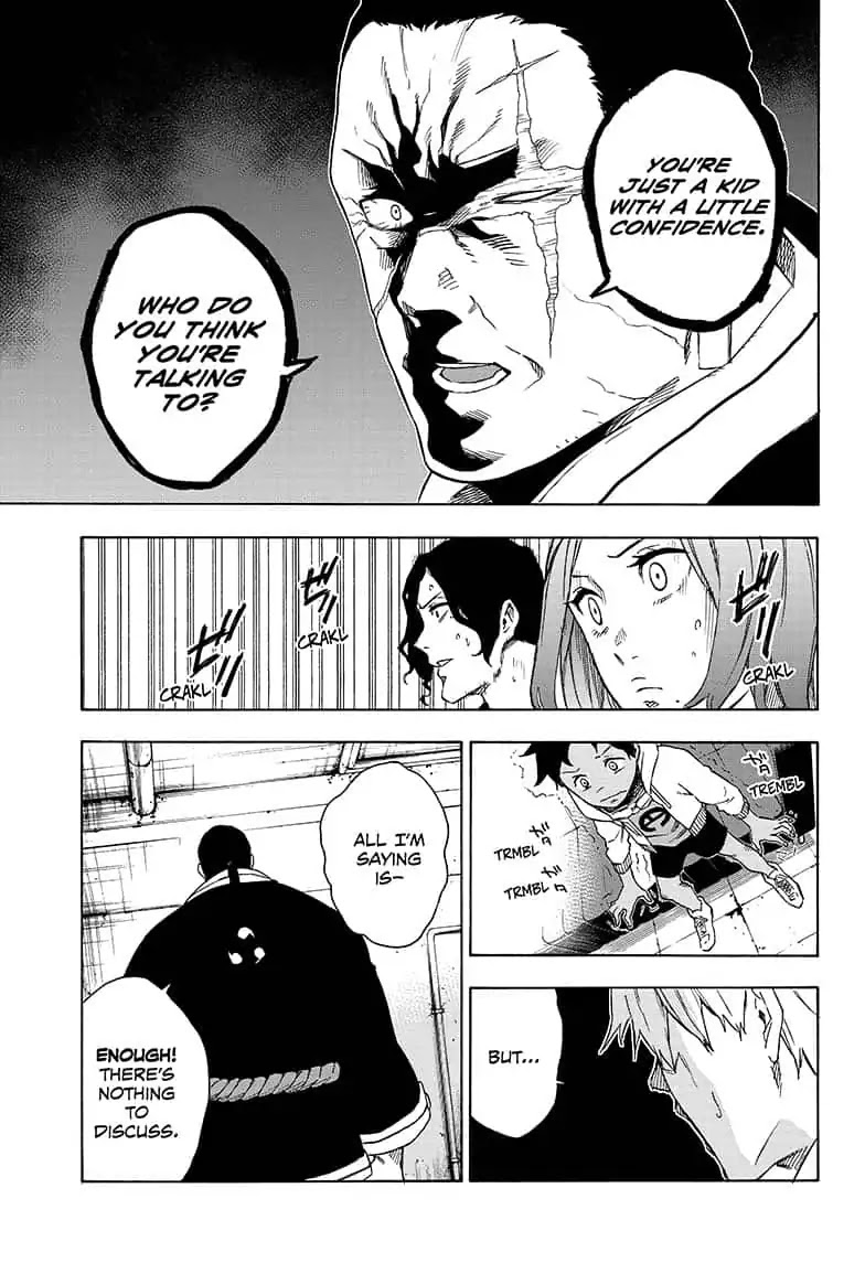 Tokyo Shinobi Squad Chapter 25 page 13 - Chapter 25: Shimon Kurohabaki