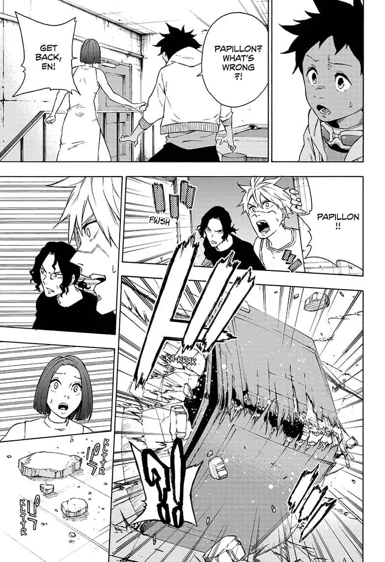 Tokyo Shinobi Squad Chapter 25 page 3 - Chapter 25: Shimon Kurohabaki