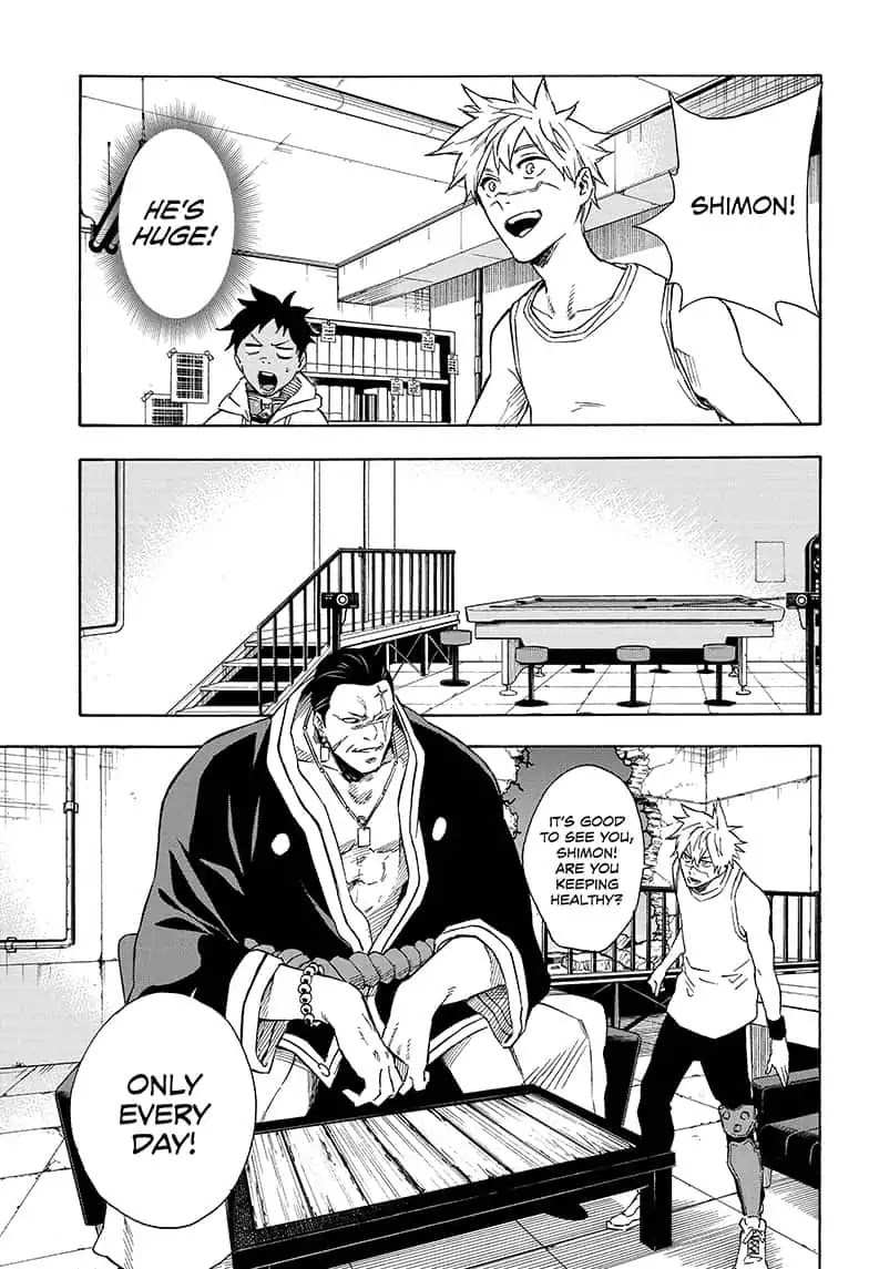 Tokyo Shinobi Squad Chapter 25 page 5 - Chapter 25: Shimon Kurohabaki