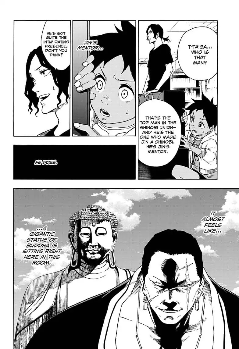 Tokyo Shinobi Squad Chapter 25 page 6 - Chapter 25: Shimon Kurohabaki