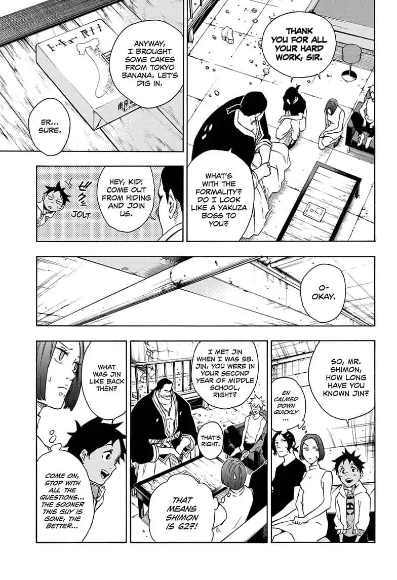Tokyo Shinobi Squad Chapter 25 page 7 - Chapter 25: Shimon Kurohabaki