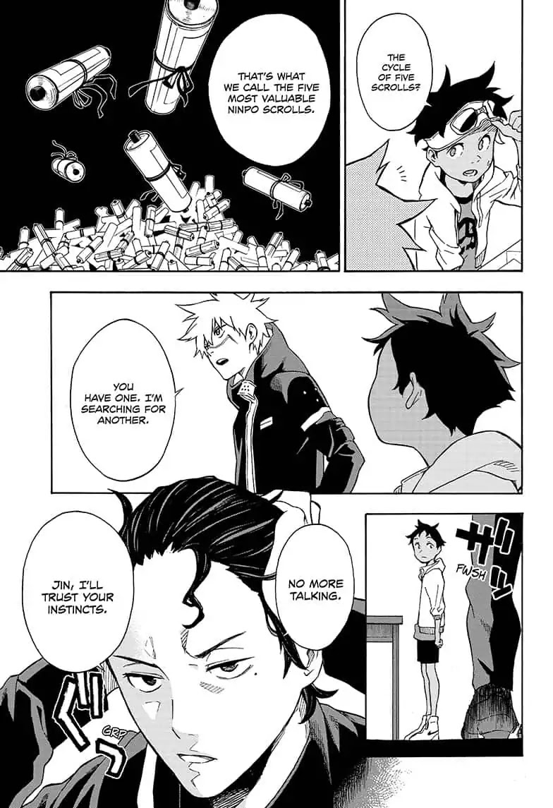 Tokyo Shinobi Squad Chapter 3 page 11 - Chapter 3: Taiga Shimizu
