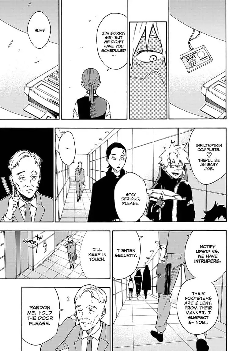 Tokyo Shinobi Squad Chapter 3 page 15 - Chapter 3: Taiga Shimizu