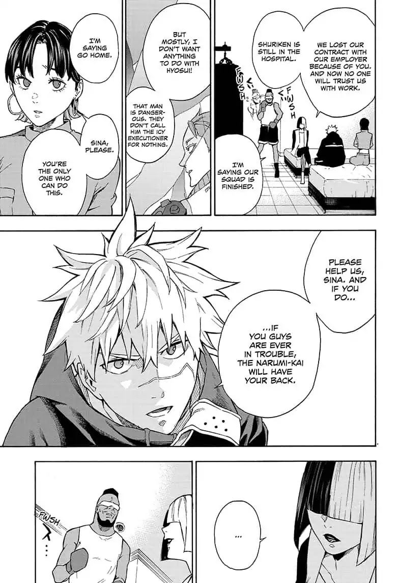 Tokyo Shinobi Squad Chapter 9 page 13 - Chapter 9: Former Adversaries