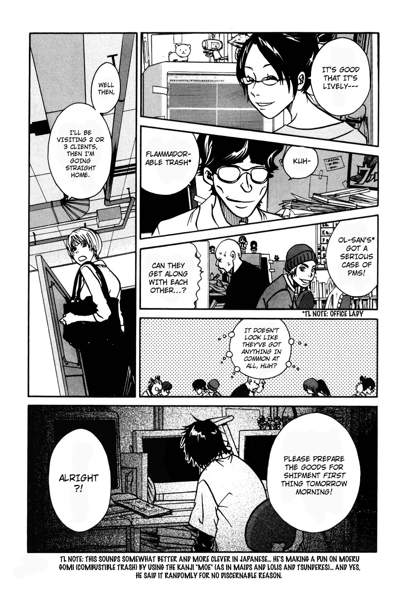 Tokyo Toy Box Chapter 2.2 page 14 - Chapter 2 v2 : Yeah, He's Burning.