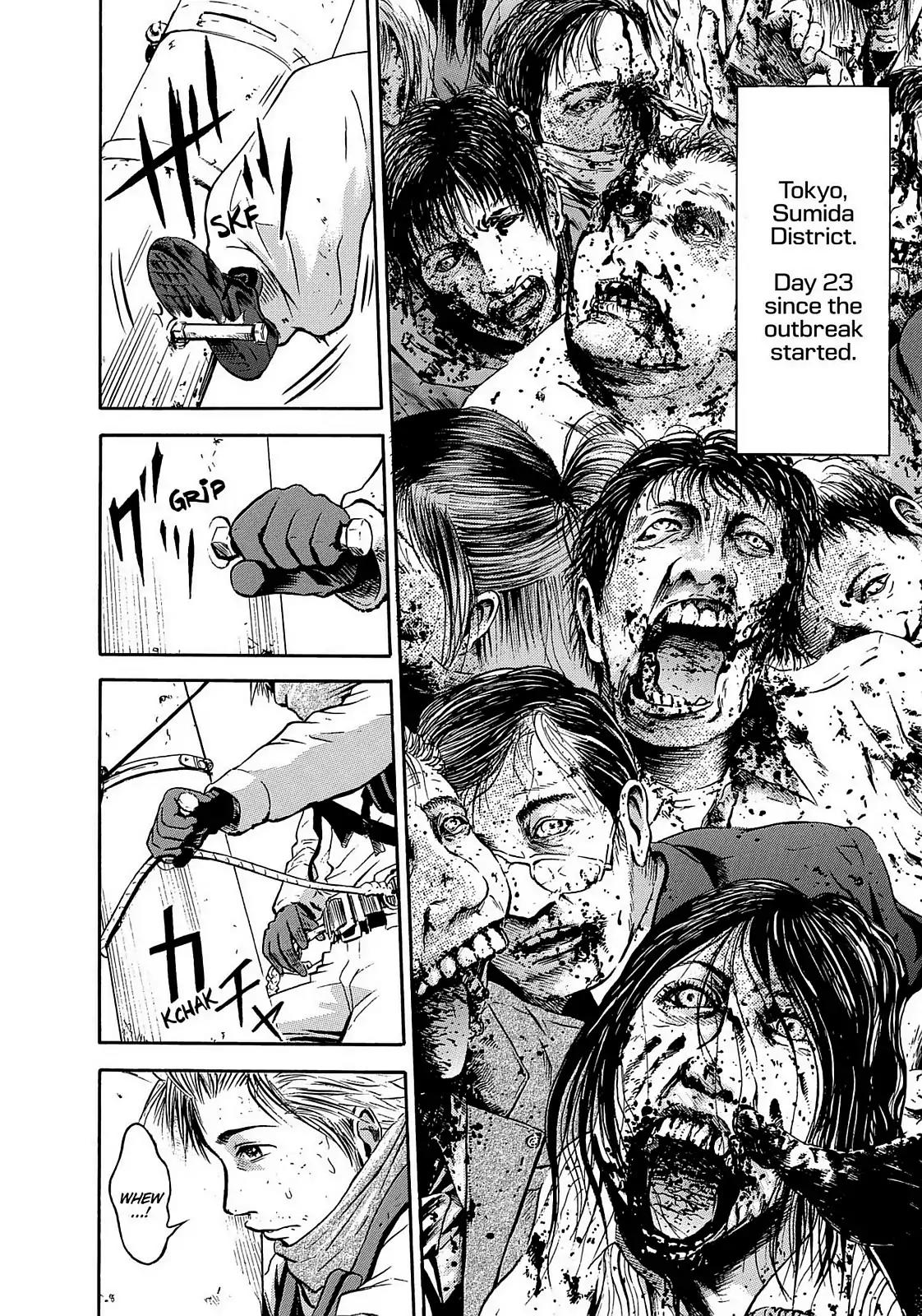 Tokyo Undead Chapter 1 page 13 - Chapter 1: Monkey (Part 1)