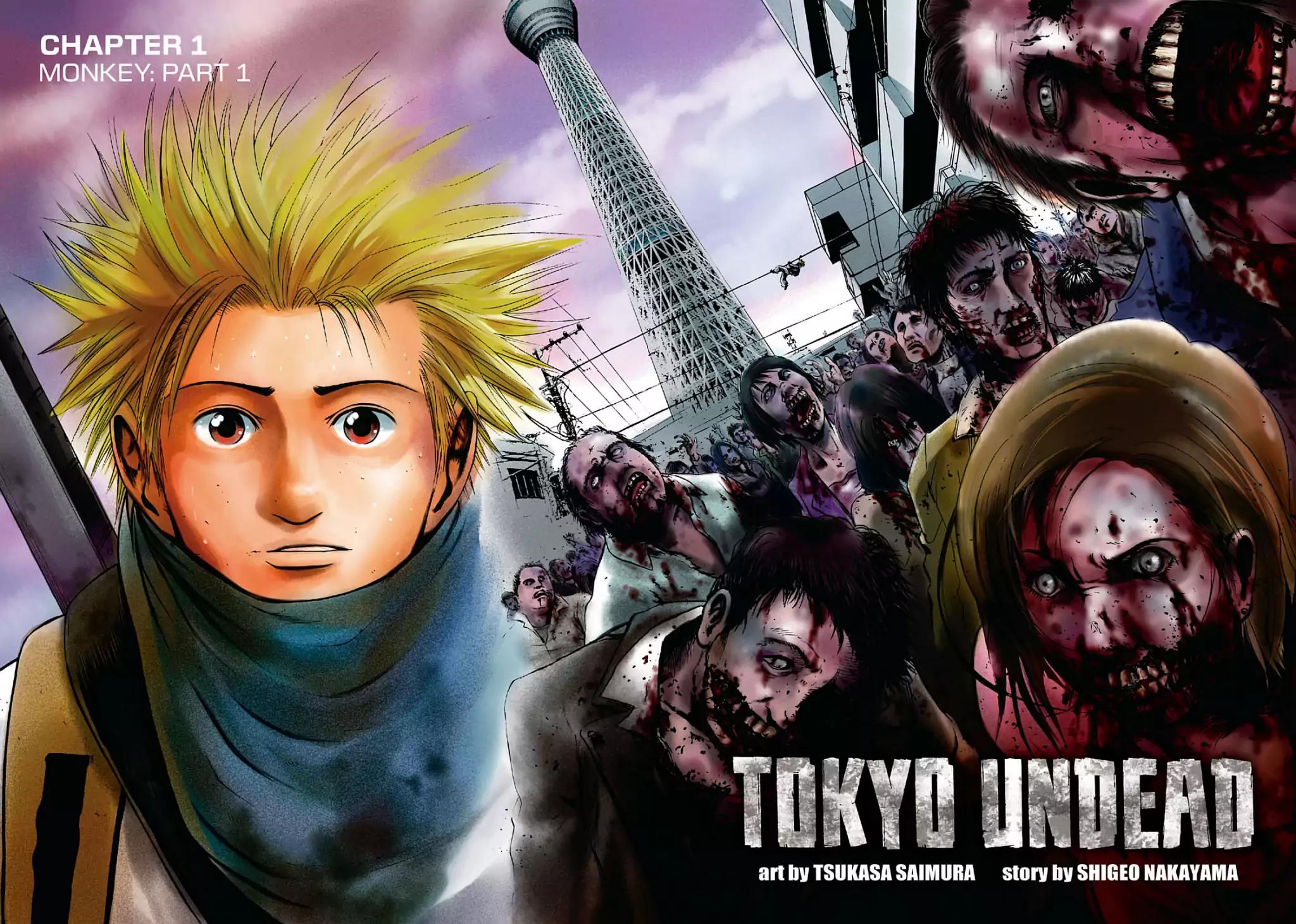 Tokyo Undead Chapter 1 page 4 - Chapter 1: Monkey (Part 1)