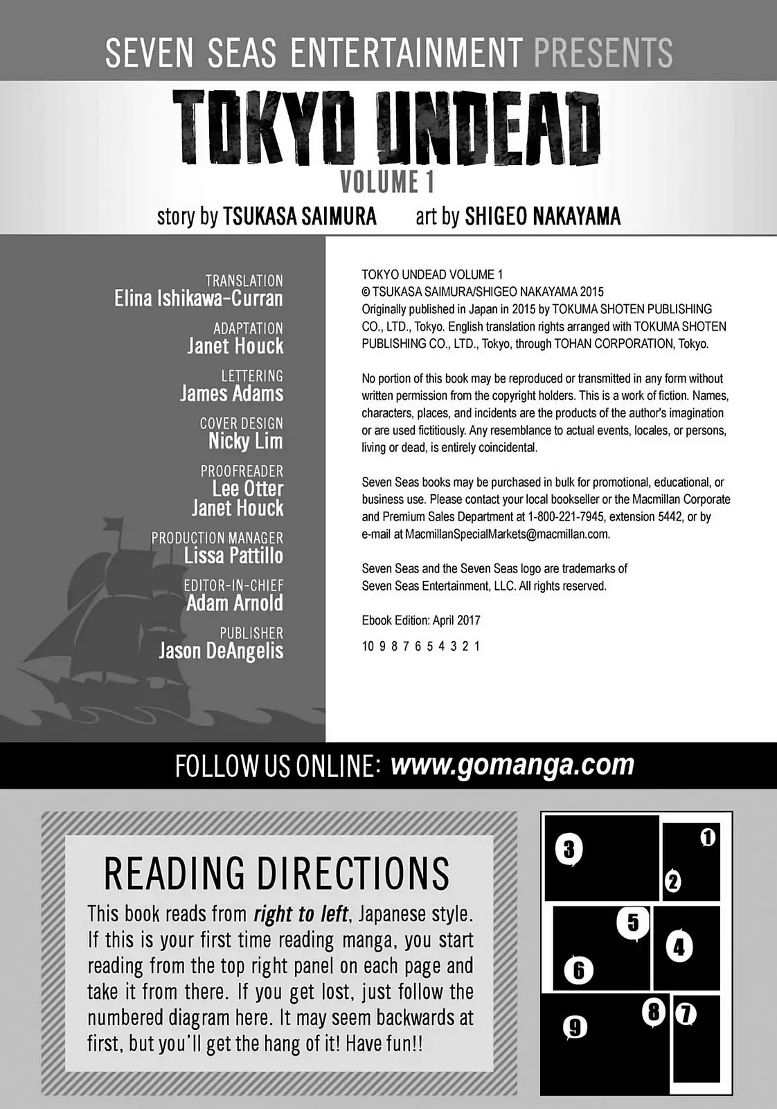 Tokyo Undead Chapter 7 page 10 - Chapter 7: Ghost Town