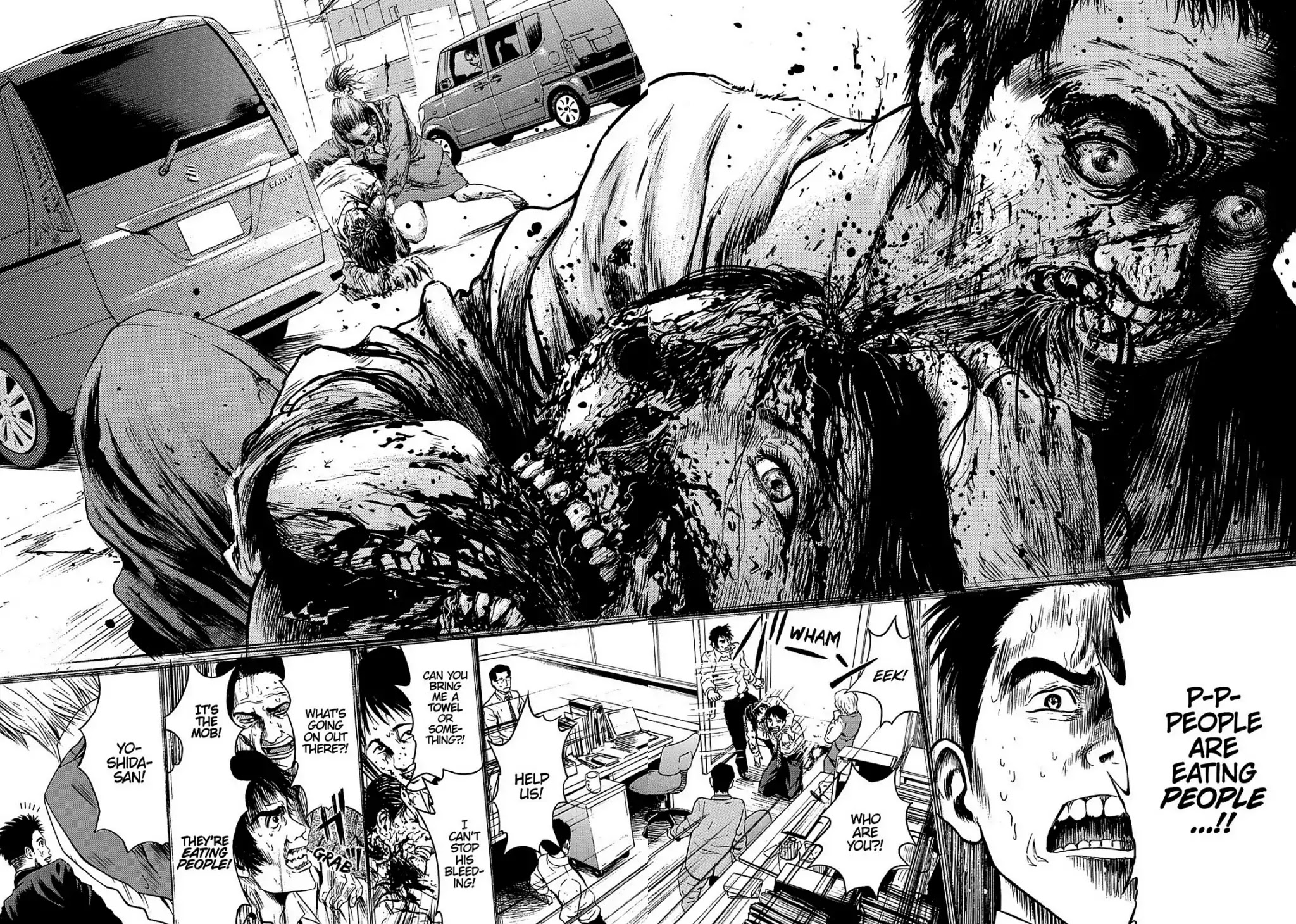 Tokyo Undead Chapter 9 page 22 - Chapter 9: Outbreak (Part 1)