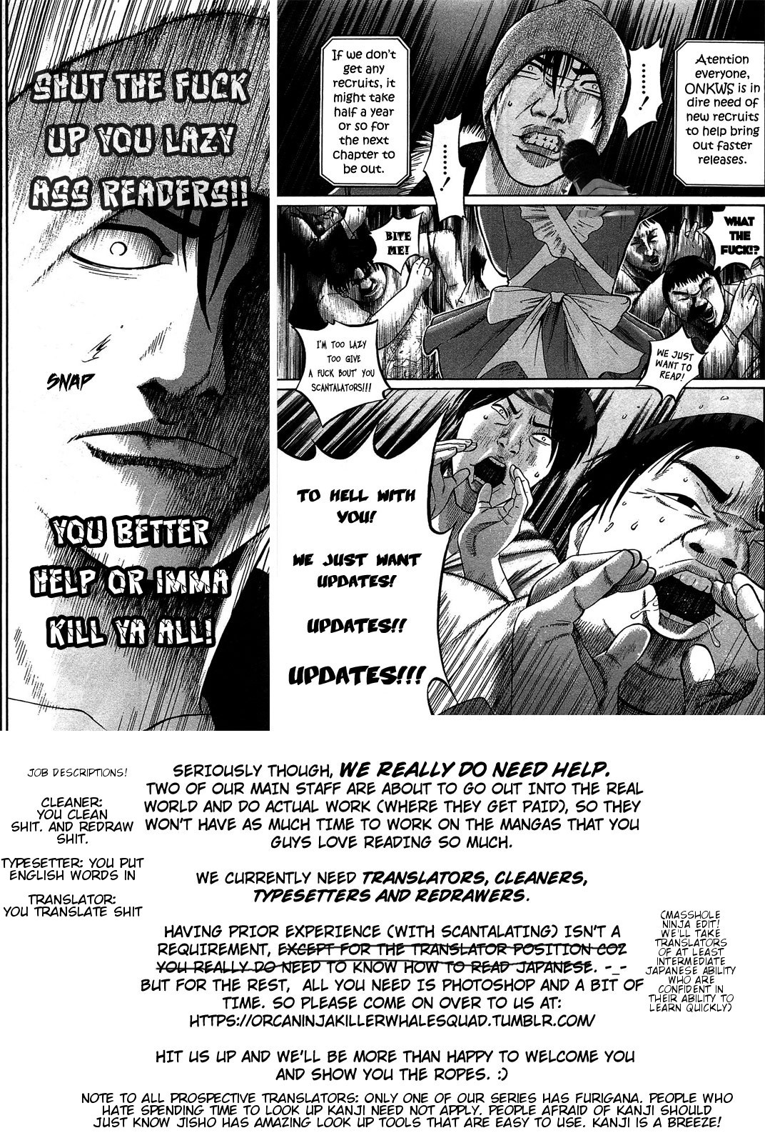 Tokyo Yamimushi Chapter 15 page 20 - Chapter 15: Jerkin' off to the 2D