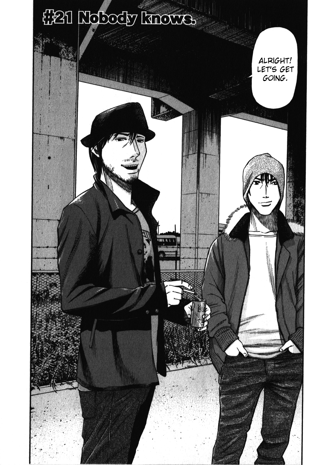 Tokyo Yamimushi Chapter 21 page 1 - Chapter 21: Nobody knows.