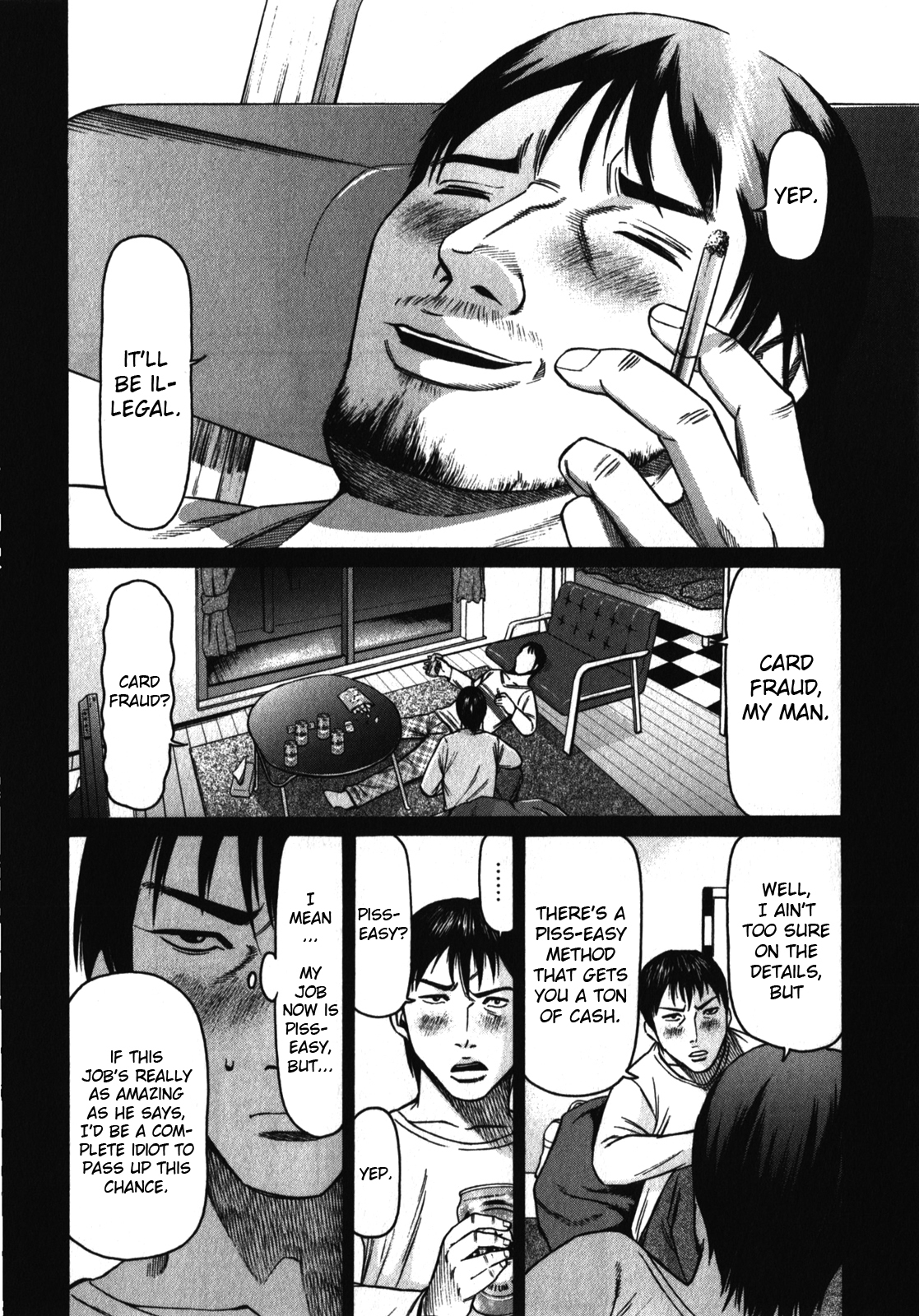 Tokyo Yamimushi Chapter 21 page 4 - Chapter 21: Nobody knows.
