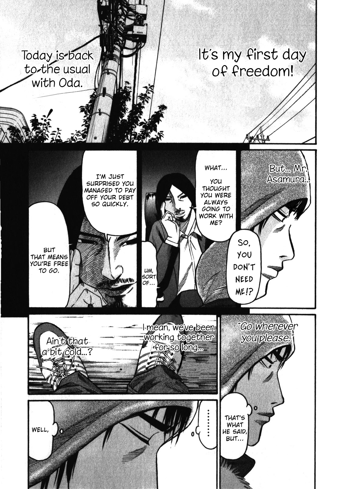 Tokyo Yamimushi Chapter 23 page 15 - Chapter 23: Rising sun.