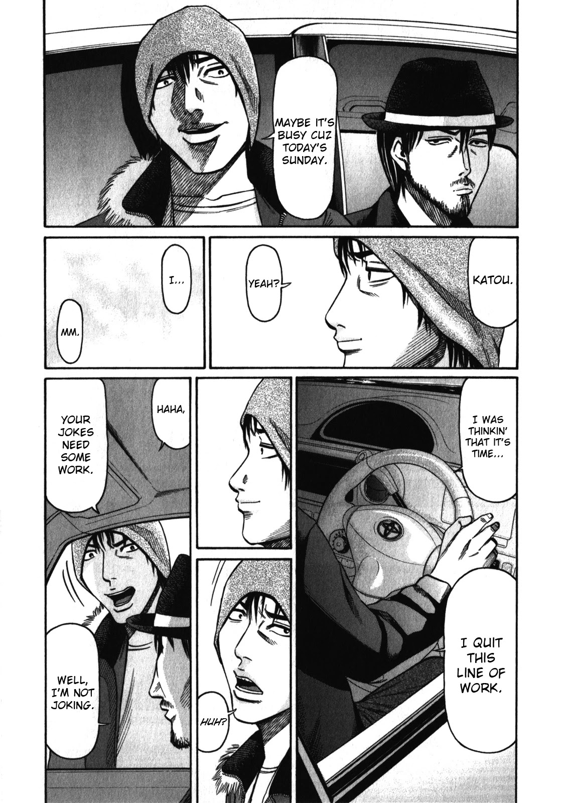 Tokyo Yamimushi Chapter 23 page 17 - Chapter 23: Rising sun.