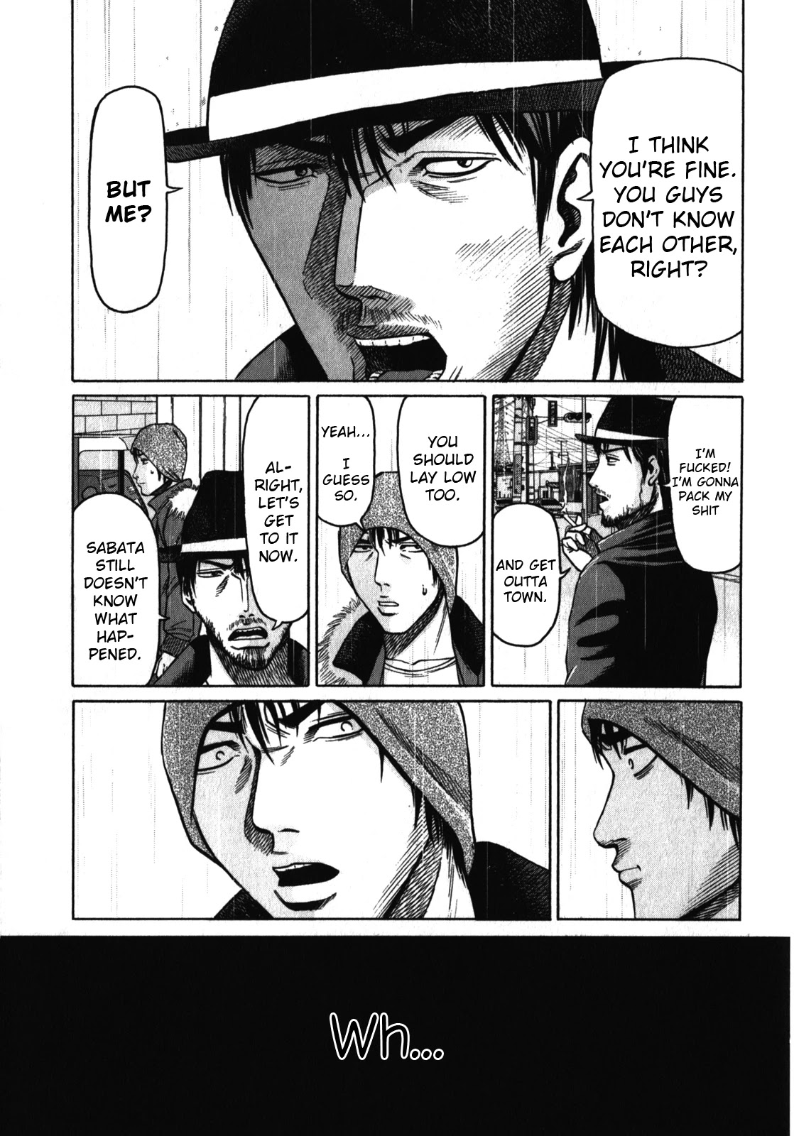 Tokyo Yamimushi Chapter 24 page 12 - Chapter 24: Fuckin' shit.