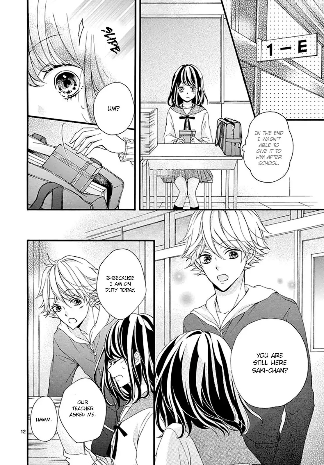 Tomadoi Choco no Yukue Chapter 0 page 13 - Chapter 0: Oneshot