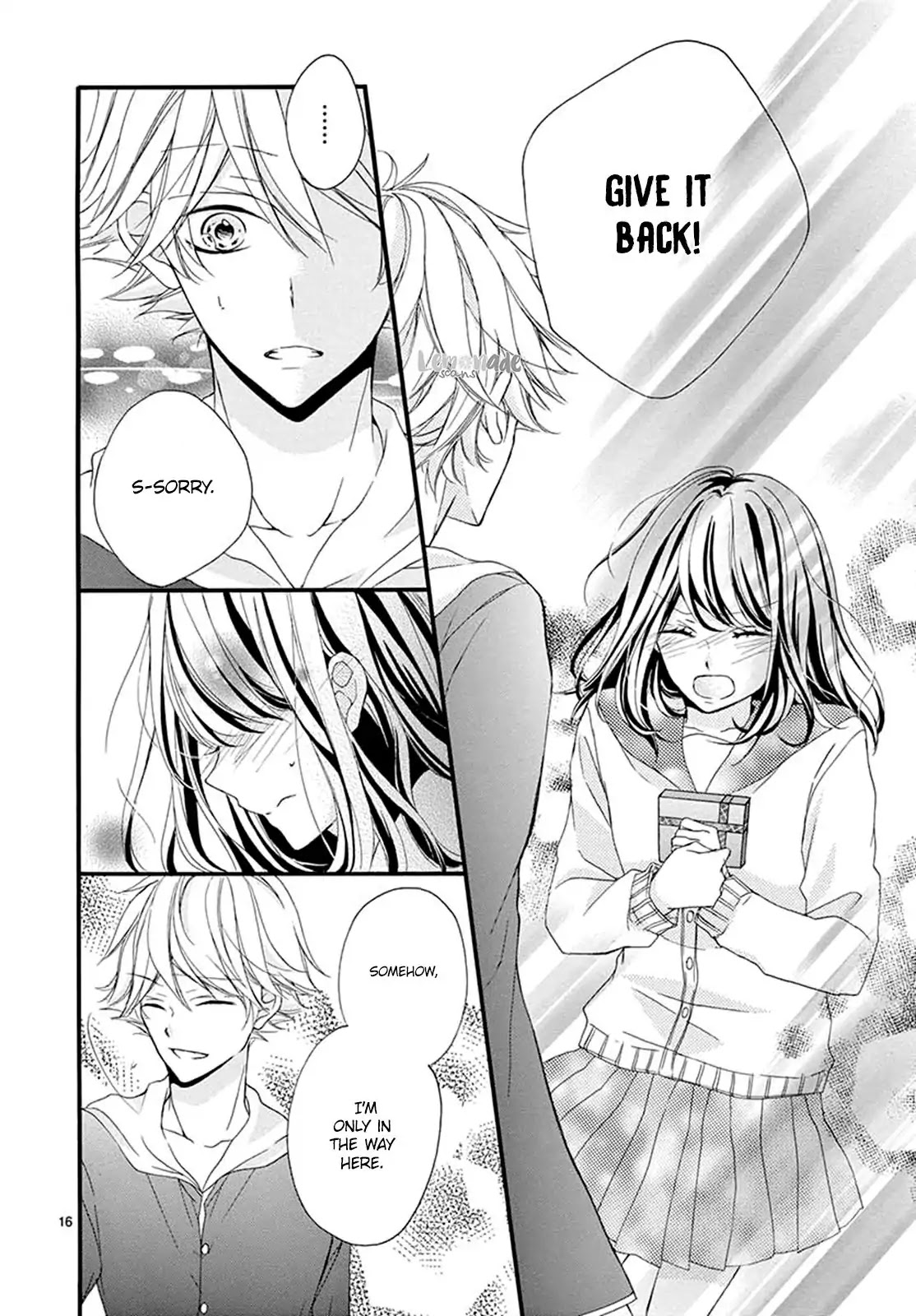 Tomadoi Choco no Yukue Chapter 0 page 17 - Chapter 0: Oneshot