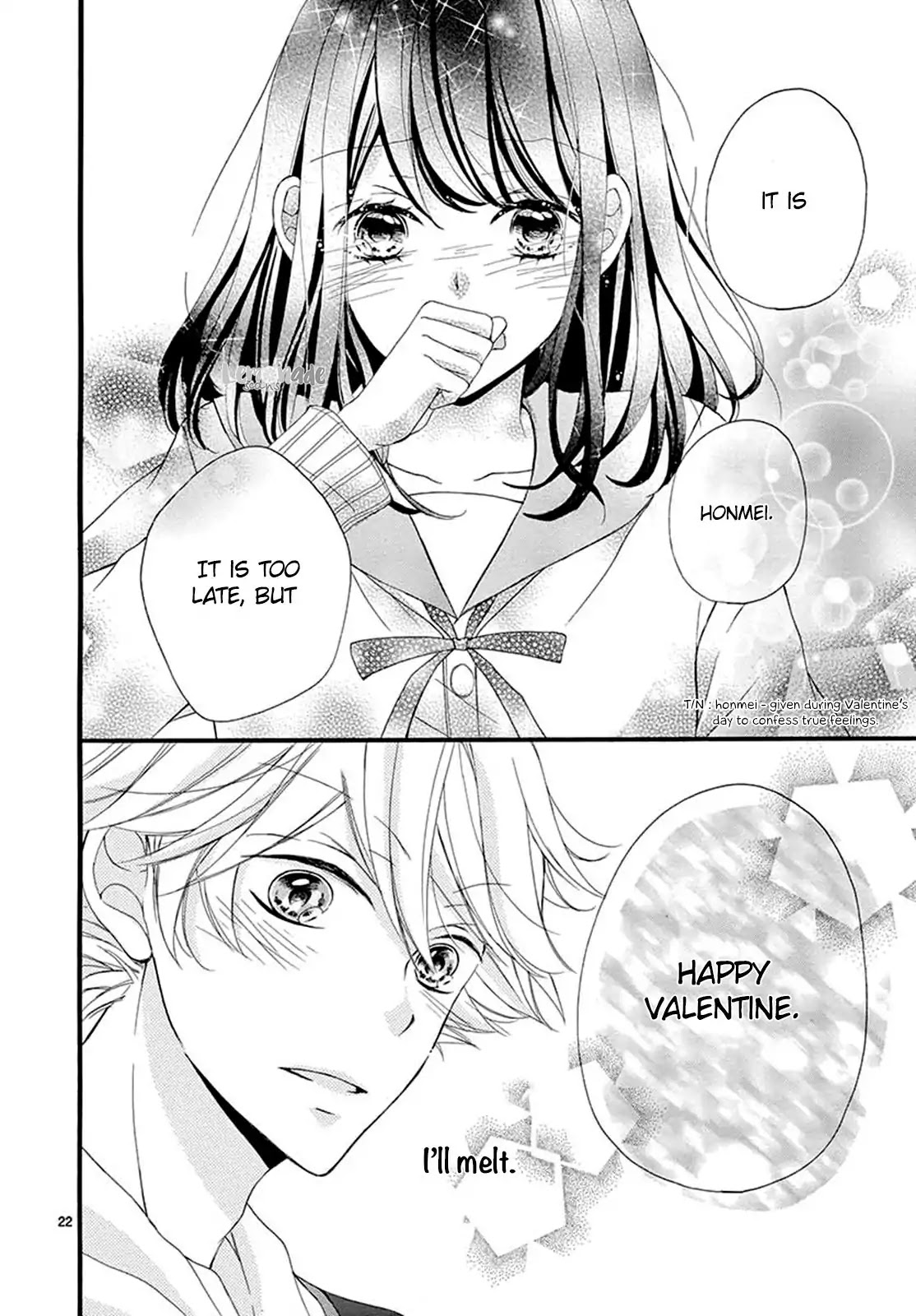 Tomadoi Choco no Yukue Chapter 0 page 23 - Chapter 0: Oneshot
