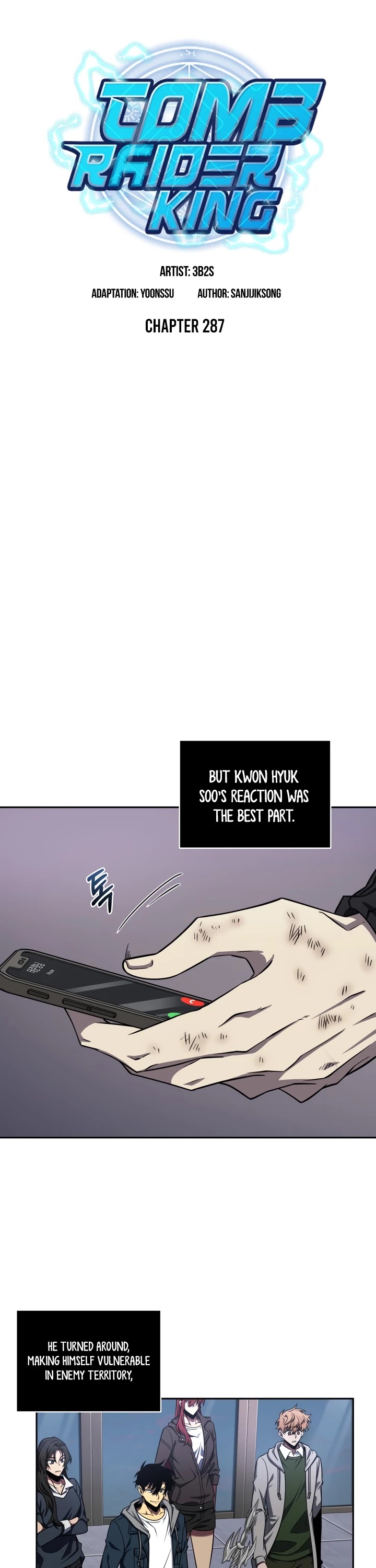 Tomb Raider King Chapter 287 page 8 - Chapter 287