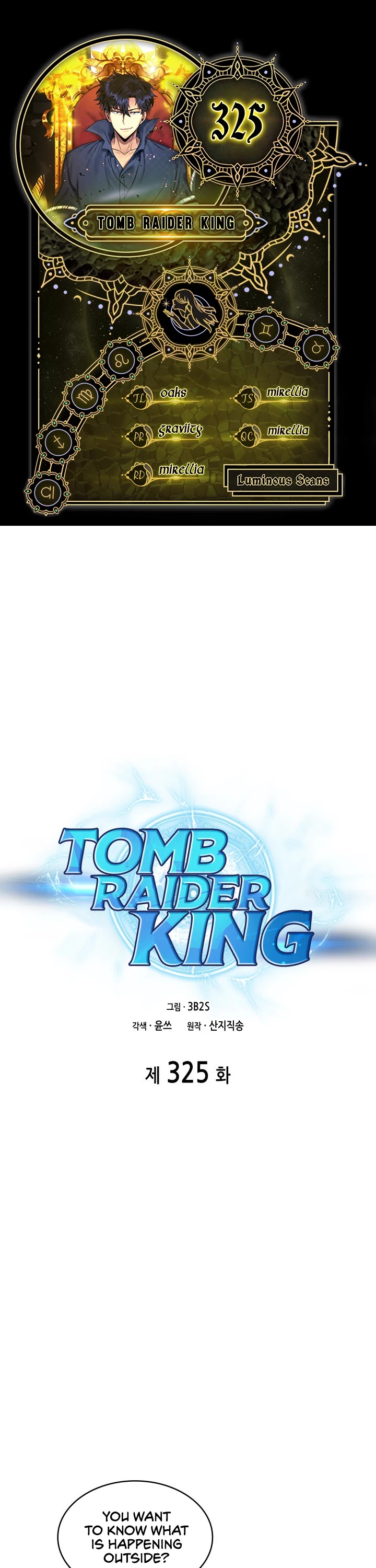 Tomb Raider King Chapter 325 page 1 - Chapter 325