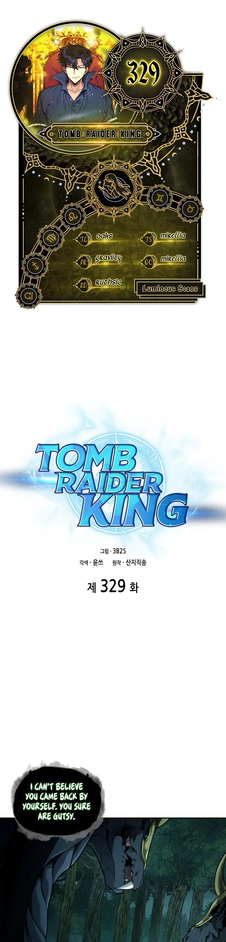 Tomb Raider King Chapter 329 page 1 - Chapter 329