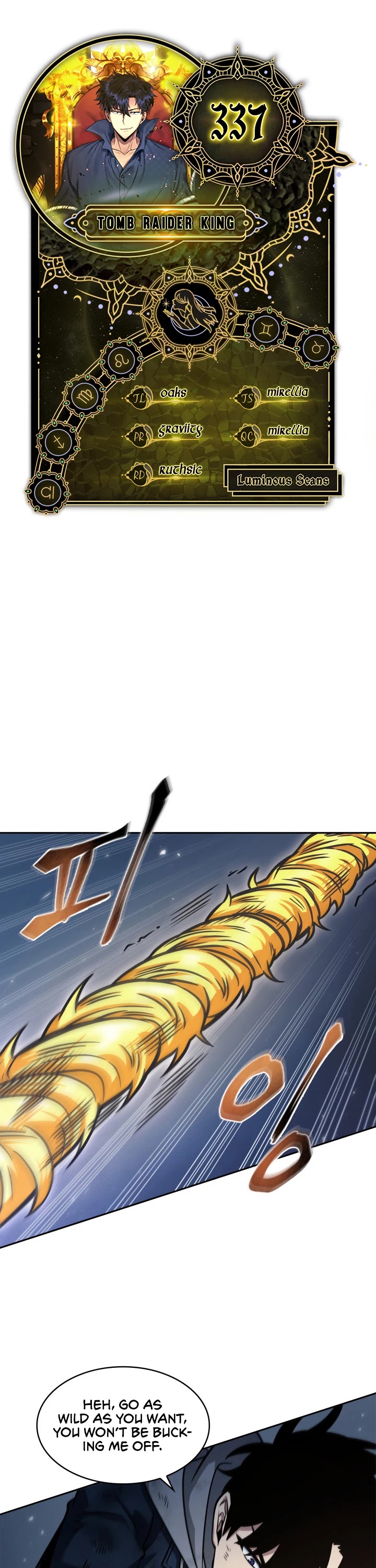 Tomb Raider King Chapter 337 page 1 - Chapter 337