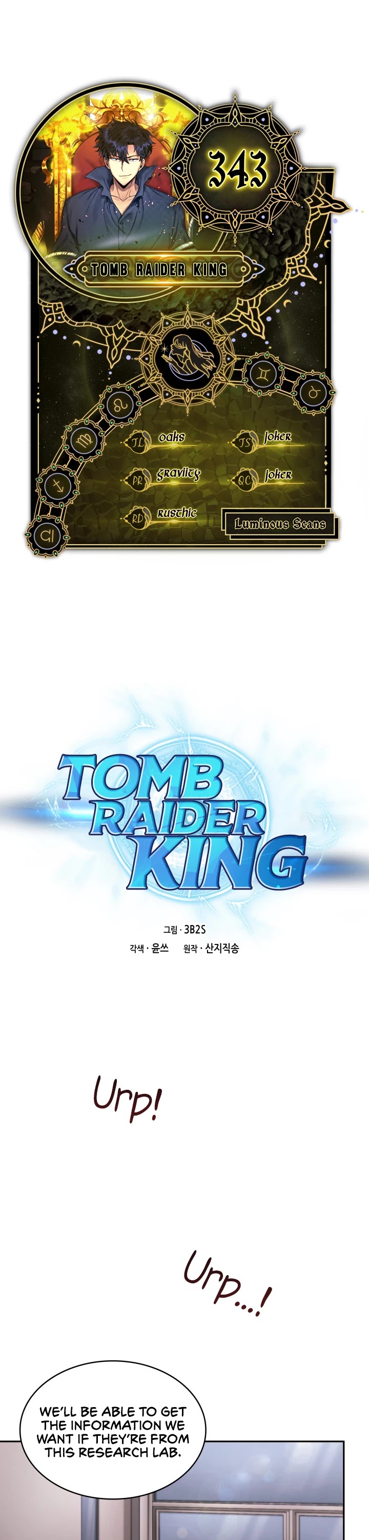 Tomb Raider King Chapter 343 page 1 - Chapter 343