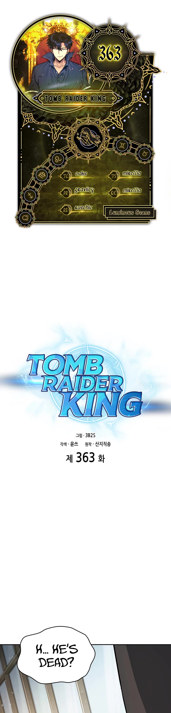 Tomb Raider King Chapter 363 page 1 - Chapter 363