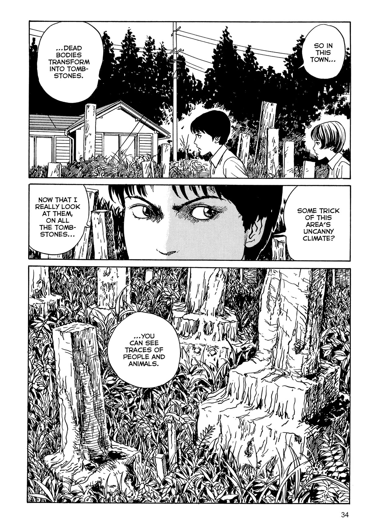 Tombs: Junji Ito Story Collection Chapter 1 page 35 - Chapter 1: Tombs